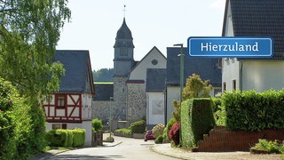 Hierzuland Laudert Mittelstraße Schild neu