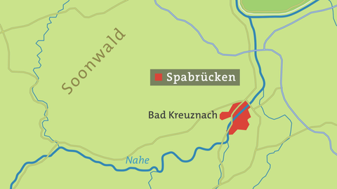 Spabrücken Karte