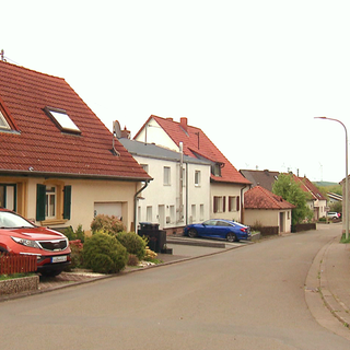 Die Hüttenstraße in Neunkirchen am Potzberg