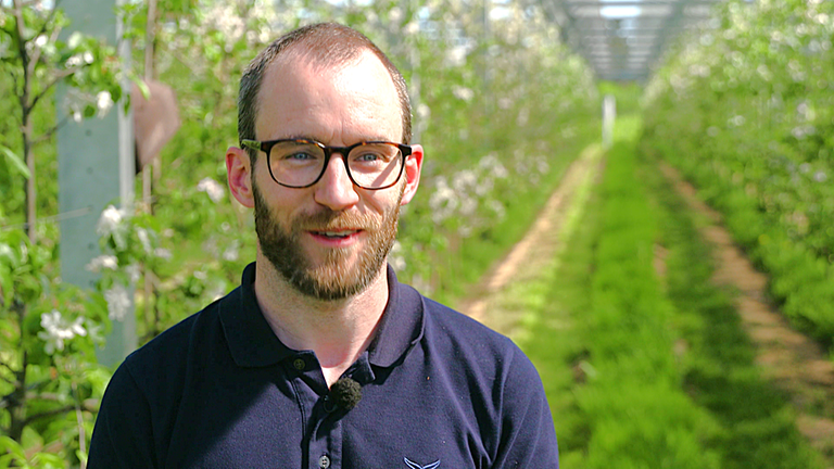 Bio-Obstbauer Christian Nachtwey