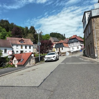 Die Oberstraße in Grumbach