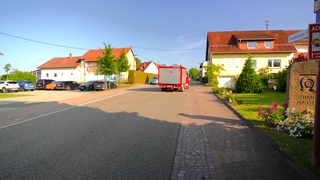 Die Zweibrücker Straße in Schmitshausen