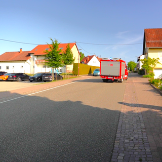 Die Zweibrücker Straße in Schmitshausen