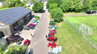 Die Kapellenstraße in Irsch