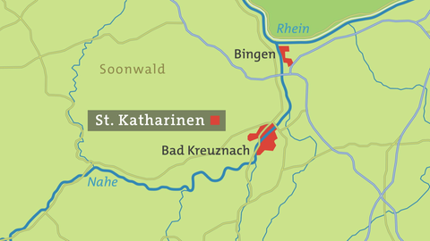 Karte von St. Katharinen