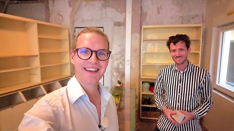 Felix Grün mit Ehemann Daniel