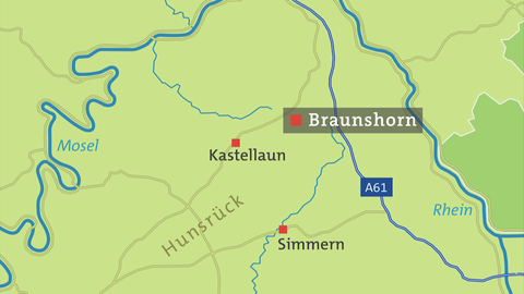 Karte von Braunshorn