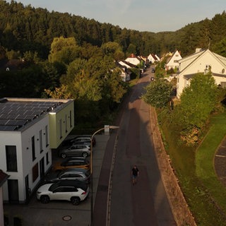 Die Kehrbachstraße in Trassem
