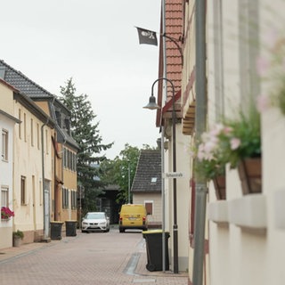 Die Kirchstraße in Grolsheim