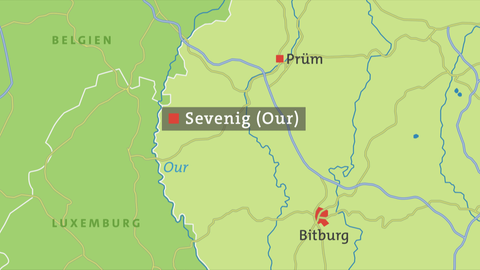 Karte von Sevenig
