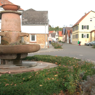 Die Bahnhofstraße in Hillesheim