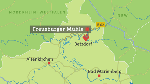 Karte von Freusburg