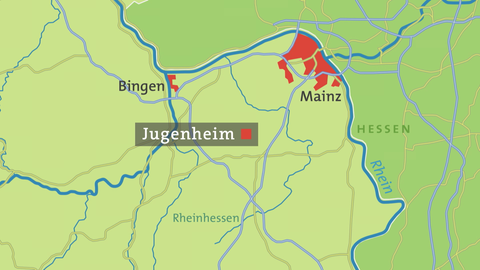 Karte von Jugenheim