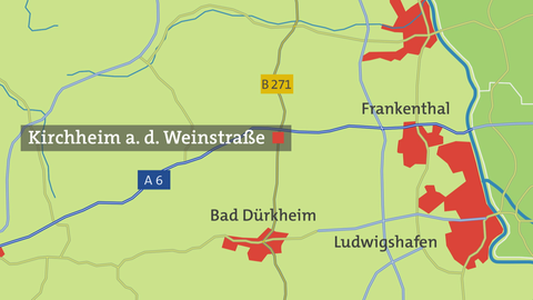 Karte von Kirchheim