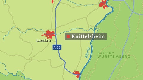 Karte Knittelsheim