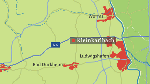 Karte von Kleinkarlbach