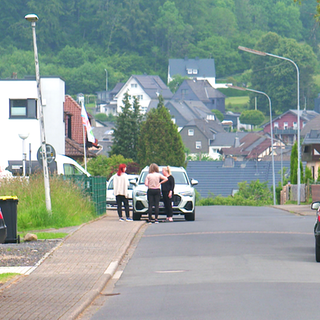 Die Schulstraße in Pottum