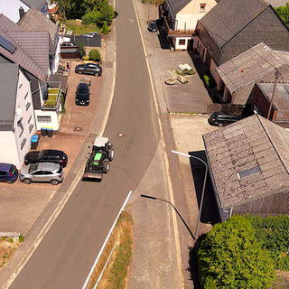 Die Hauptstraße in Peterswald-Löffelscheid