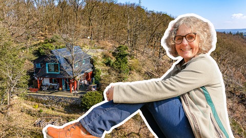 Rita wohnt mitten im Wald