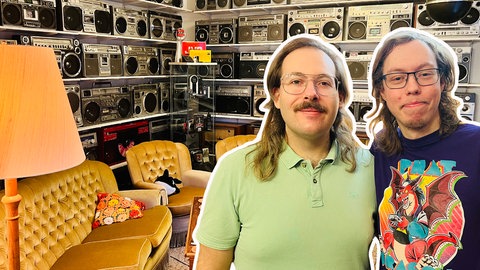 Die Retro-Wohnung von Eiliko und Max ist eine Zeitmaschine in vergangene Jahrzehnte.
