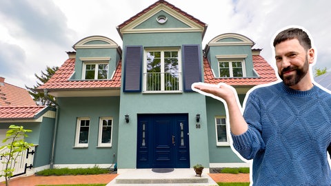 Alex hat sein Traumhaus mit Altbau-Charme einfach neu gebaut.