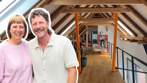 Christine und Oli haben einen alten Pferdestall in Dessau mit enormer Eigenleistung zu einem außergewöhnlichen und bunten Loft umgebaut.
