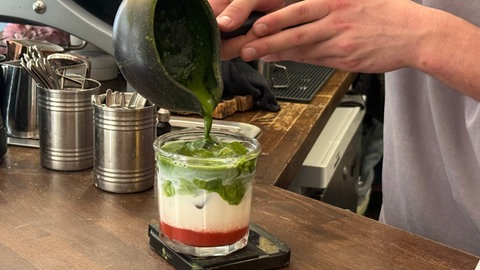 Leckere Matcha-Erfrischungen aus dem Treffpunkt