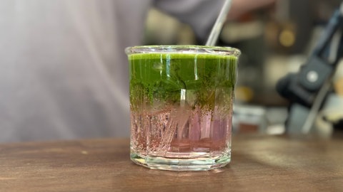 Leckere Matcha-Erfrischungen aus dem Treffpunkt