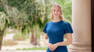 Chiara Fischer vertritt die Hessische Bergstraße. 