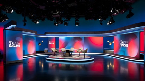 Das Studio von "Zur Sache! Baden-Württemberg"