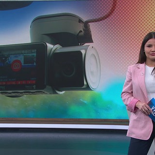 Moderatorin Luisa Szabo
