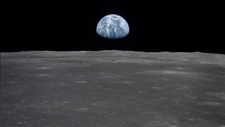Blick auf die Erde vom Mond aus, Apollomission 1969
